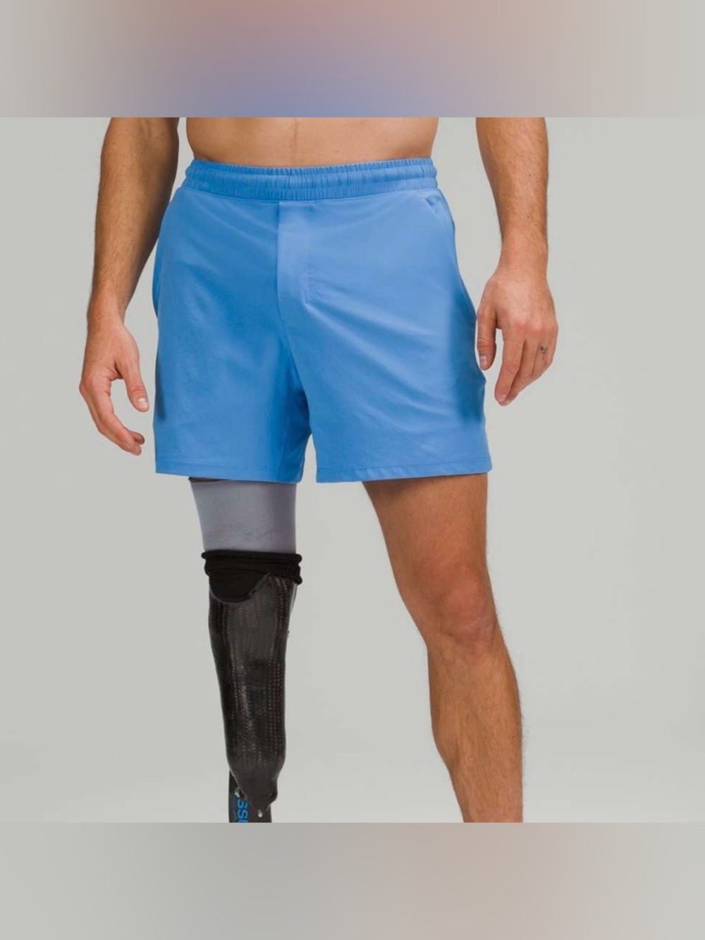 LULULEMON Linerkess Pace Breaker
Short 5" in CYAN BLUE